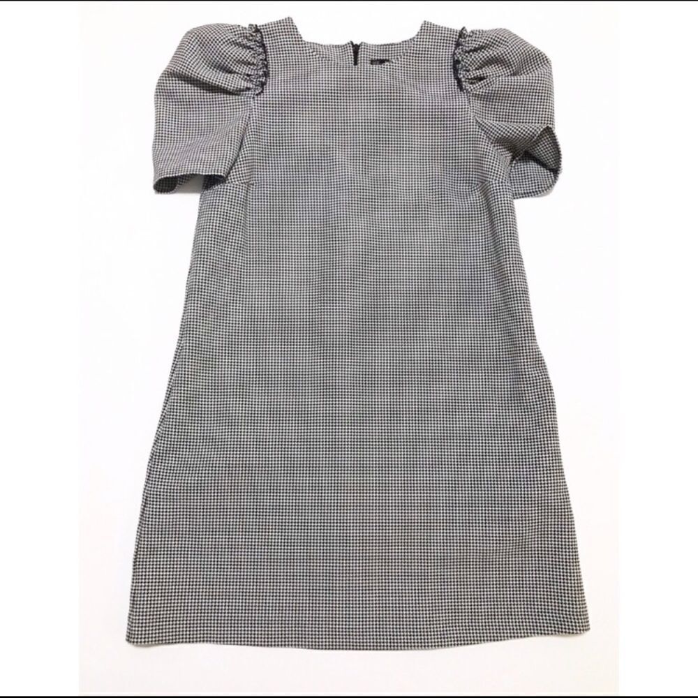 Zara B/W Houndstooth Dress